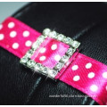 diamante buckle ribbon sliders